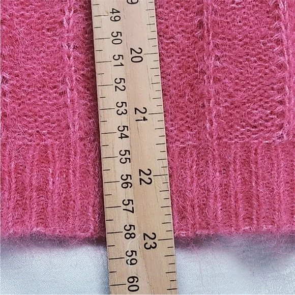 Sezane Sweater Size M Pink Wool Mohair Balloon Sleeve Knit Jumper
Pullover - Picture 9 of 9